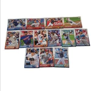 Basbeball card lot of 13